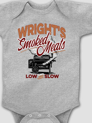 Smoked Meats : Printed Baby Bodysuits