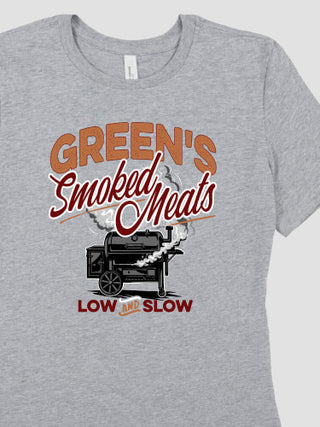 Smoked Meats : Premium Ladies T-Shirts