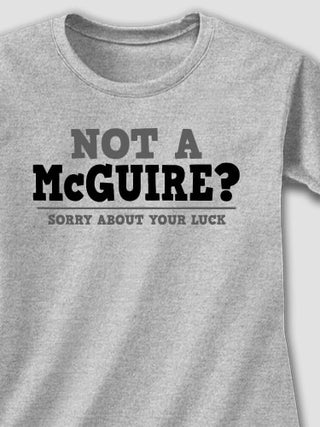 Sorry About Your Luck : Printed T-Shirts
