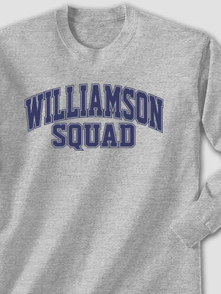 Squad : Printed Long Sleeves