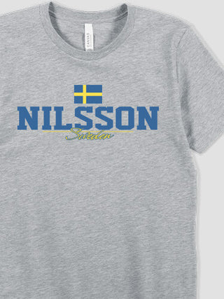 Sweden Flag : Printed T-Shirts