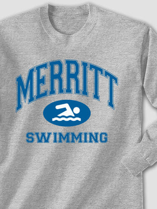 Swimming : Printed Long Sleeves