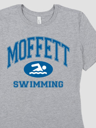 Swimming : Premium Ladies T-Shirts