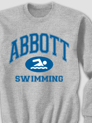 Swimming : Printed Sweatshirts