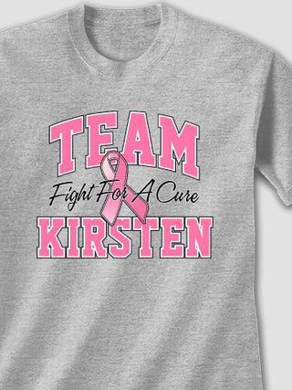 Team Pink : Printed T-Shirts