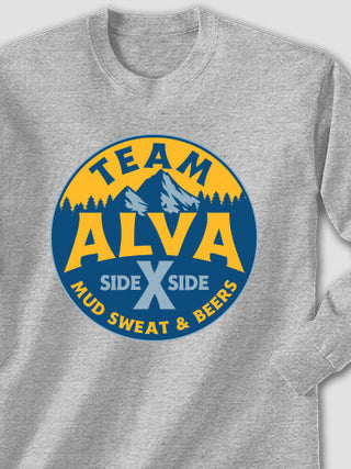 Team Side By Side : Printed Long Sleeves