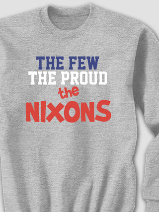 The Few The Proud : Printed Sweatshirts