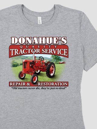 Tractor Service : Premium Ladies T-Shirts