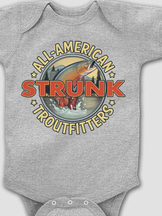 Troutfitters : Printed Baby Bodysuits