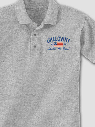 United We Stand : Embroidered Polo Shirts