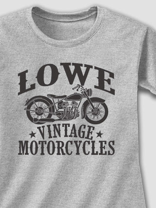Vintage Motorcycles : Printed T-Shirts