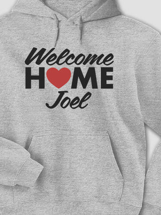 Welcome Home Heart : Printed Hoodies