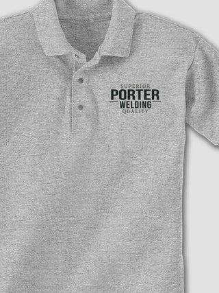 Welding : Embroidered Polo Shirts