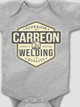 Welding : Printed Baby Bodysuits