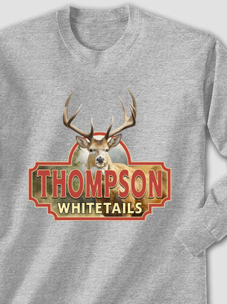 Whitetails : Printed Long Sleeves