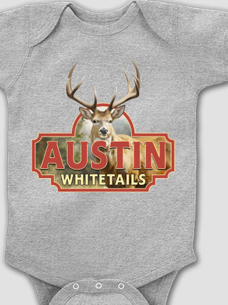 Whitetails : Printed Baby Bodysuits