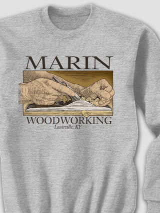 Woodworking : Printed Sweatshirts