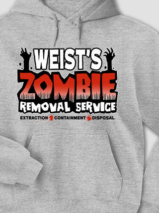 Zombie Removal Service : Printed Hoodies