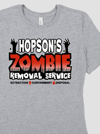 Zombie Removal Service : Premium Ladies T-Shirts