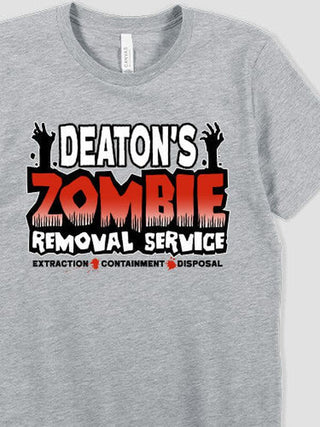 Zombie Removal Service : Premium Printed T-Shirts