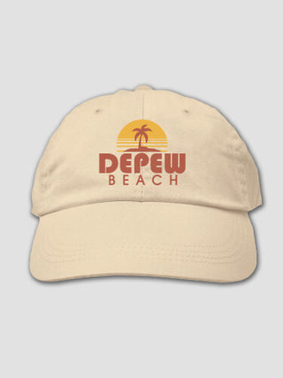 Beach : Embroidered Baseball Hats