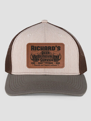 Beer Removal : Structured Trucker Hats with Patch