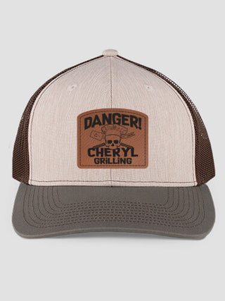 Danger Grilling : Structured Trucker Hats with Patch