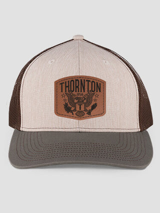 Eagle Monogram : Structured Trucker Hats with Patch