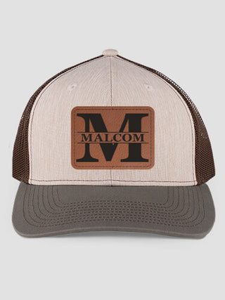 Family Monogram : Structured Trucker Hats with Patch