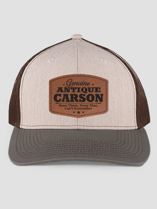 Genuine Antique : Structured Trucker Hats with Patch