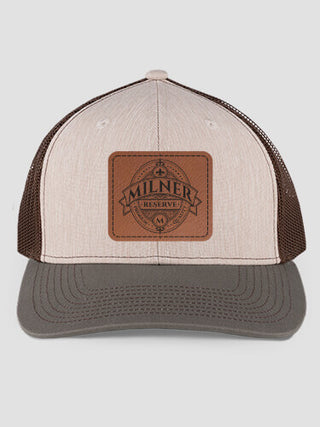 Reserve : Structured Trucker Hats with Patch
