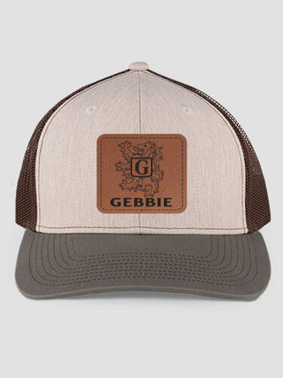 Scottish Monogram : Structured Trucker Hats with Patch