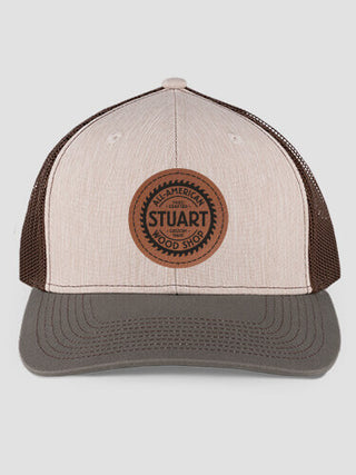 Wood Shop : Structured Trucker Hats with Patch