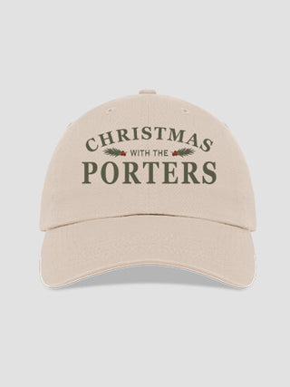 Christmas With : Embroidered Baseball Hats