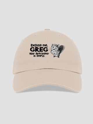 Excuse Me Squirrel : Embroidered Baseball Hats