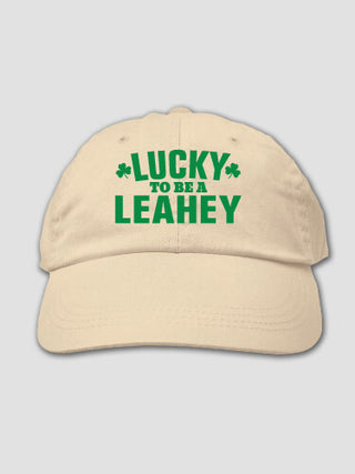 Lucky To Be : Embroidered Baseball Hats