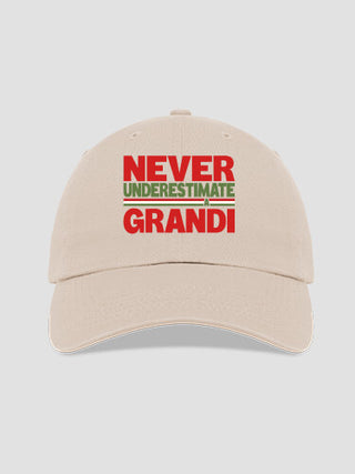 Never Underestimate Italian : Embroidered Baseball Hats