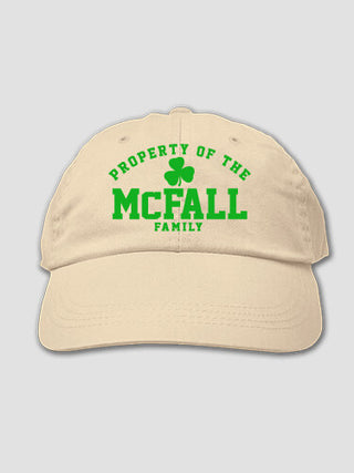 Property of Irish : Embroidered Baseball Hats