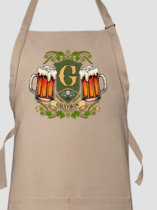 Beer Coat Of Arms : Printed Aprons