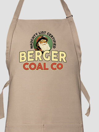 Christmas Coal Company : Printed Aprons