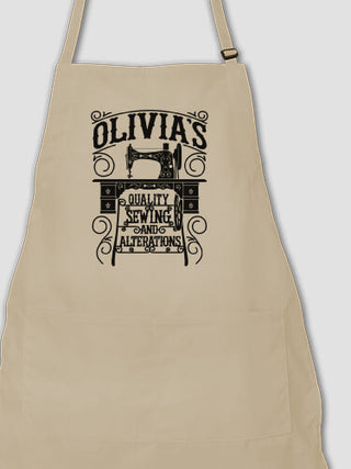 Sewing And Alterations : Printed Aprons