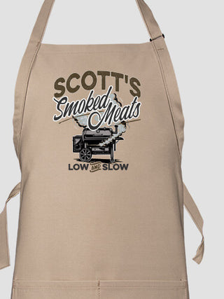 Smoked Meats : Printed Aprons