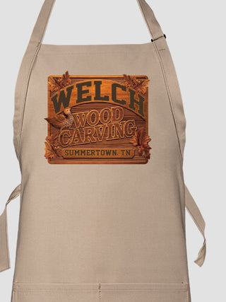 Wood Carving : Printed Aprons
