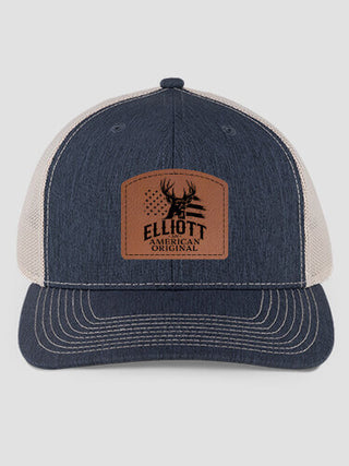 Hunting American Original : Structured Trucker Hats with Patch
