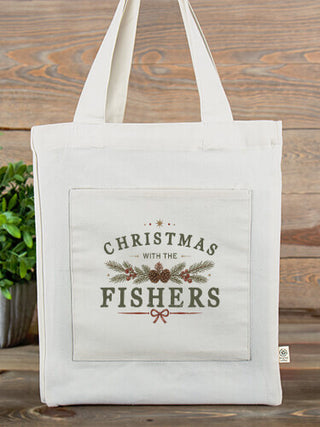 Christmas With : Canvas Totes