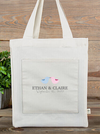 Love Birds : Canvas Totes