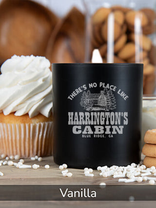 Cabin : 11oz. Engraved Scented Candles