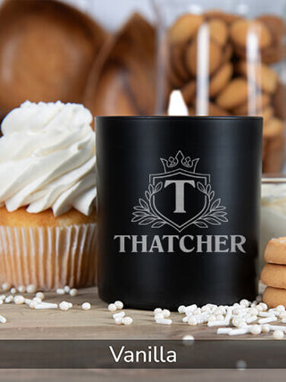 Regal Monogram : 11oz. Engraved Scented Candles
