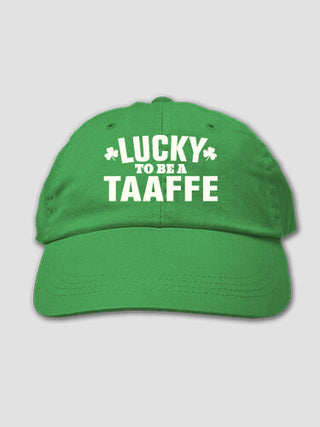 Lucky To Be : Embroidered Baseball Hats