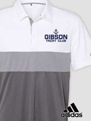 Classic Yacht Club : Embroidered Adidas&reg; Color Block Polo Shirts